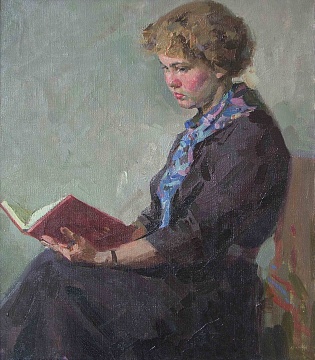 «Девушка с книгой», 1960-е гг.