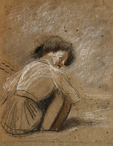 «Жінка, що грає на гітарі», близько 1910-1920 рр.