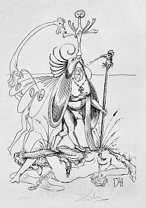 Із серії «Пустотливі сни Пантаґрюеля», 1973