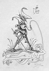 Із серії «Пустотливі сни Пантаґрюеля», 1973
