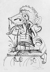 Із серії «Пустотливі сни Пантаґрюеля», 1973