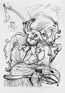 Із серії «Пустотливі сни Пантаґрюеля», 1973