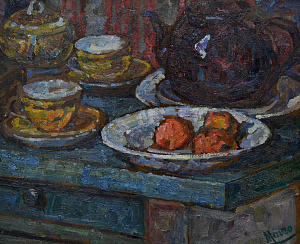 «Натюрморт з чайником», 1940-і