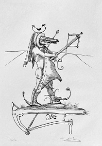 Із серії «Пустотливі сни Пантаґрюеля», 1973