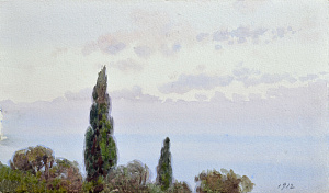 «Етюд (Захід сонця в Криму)», 1912