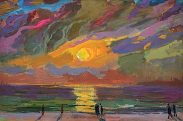 «Захід сонця», 1973-1974