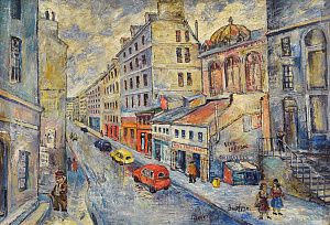 «Вулиця Св. Роха в Парижі», 1950-і