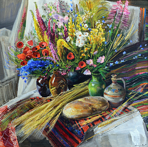 «Польові квіти. Хліб», 1990-і