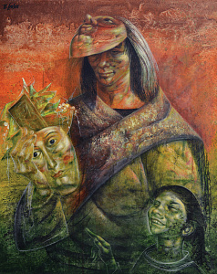 «Продавці масок», сер. ХХ ст.