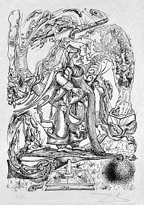 Із серії «Пустотливі сни Пантаґрюеля», 1973