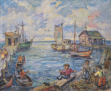 «Морська пристань», 1950-і