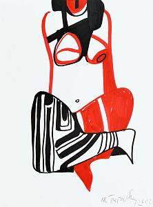 «Жінка, що сидить», 2003