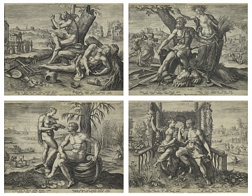 Сюїта з чотирьох гравюр «Чотири темпераменти», 1583
