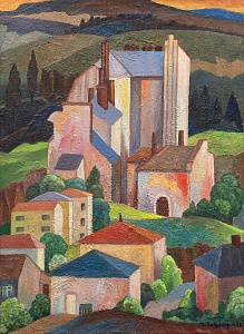 «Місцевість у передгір'ї Карпат», 1983