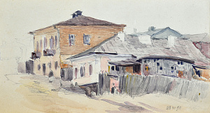 «Бердичів. Вулиця», 1911