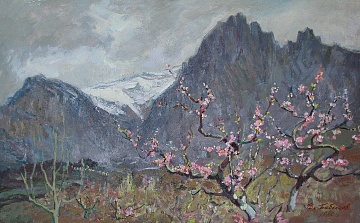 "Рання весна. Персики цвітуть", 1979