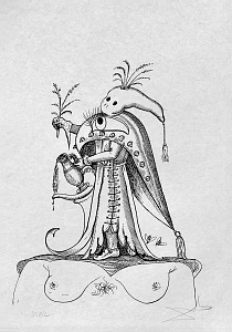 Із серії «Пустотливі сни Пантаґрюеля», 1973