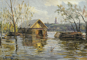 «Осінні берізки», 1954