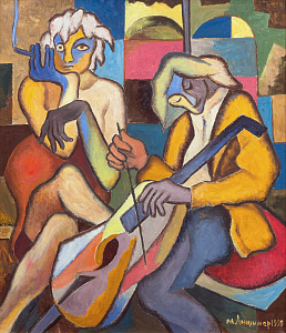 «Віолончеліст», 1990