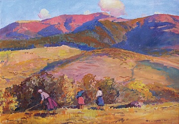 "Осінь у Карпатах", 1961