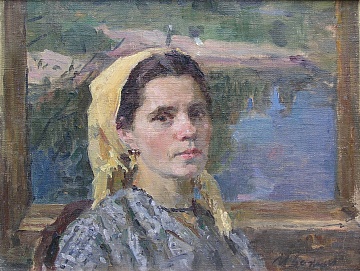 "Портрет дружини", 1955