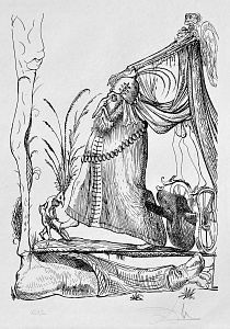 Із серії «Пустотливі сни Пантаґрюеля», 1973