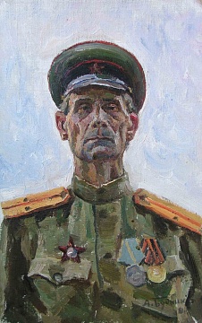 "Солдат" (етюд до картини "Повернення"), 1980