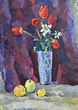 «Натюрморт з тюльпанами», 1979