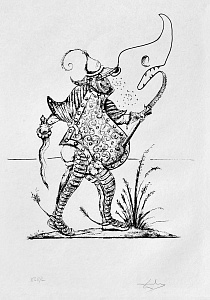 Із серії «Пустотливі сни Пантаґрюеля», 1973