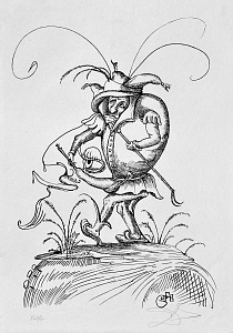 Із серії «Пустотливі сни Пантаґрюеля», 1973