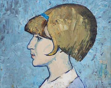 «Дівчина на блакитному тлі», 1970-і