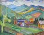 — “Пейзаж із хатинками”, 1940-і