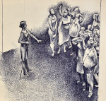  — Ескіз до картини «Екскурсія», 1972