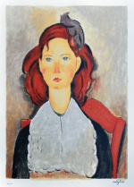  — «Портрет молодої дівчини, що сидить», 1918