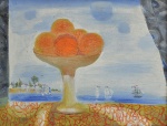  — «Натюрморт з апельсинами», 1980-і