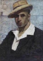  — «Портрет мужчины в шляпе», 1918