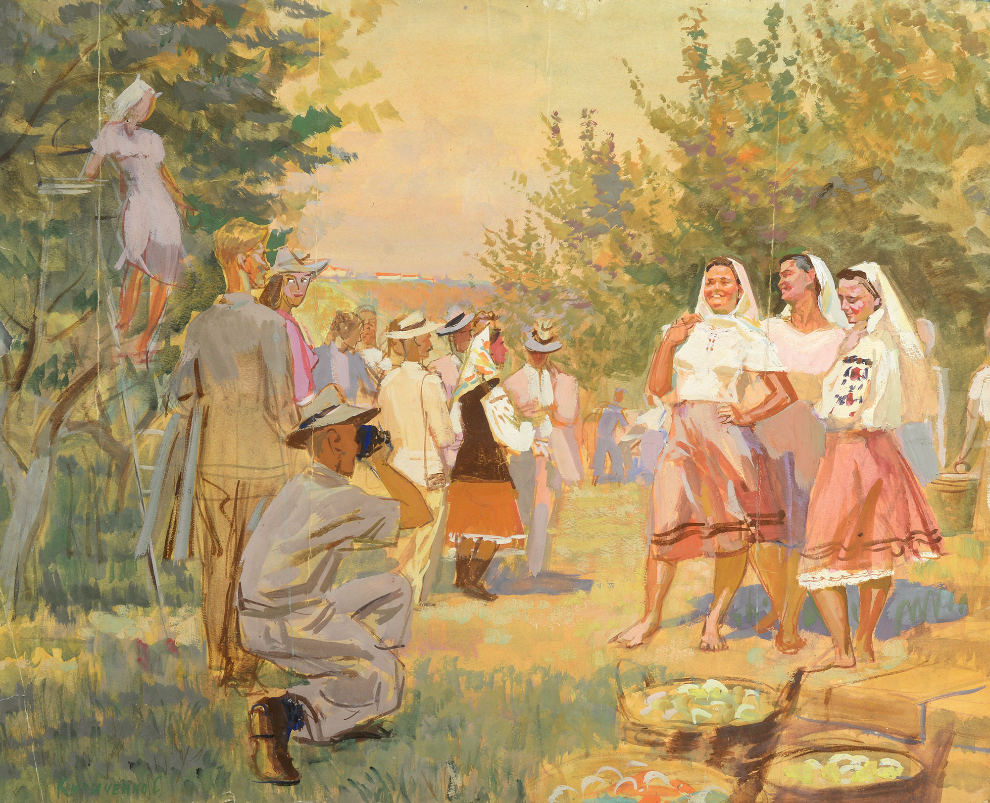  — «Свято врожаю», 1950-і