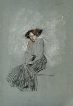  — «Портрет сидячої жінки», близько 1910 року