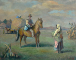  — «Зустріч у полі. Жовква», 1940-і