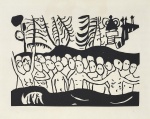 — «Хрещення», аркуш з книги Klänge (Звуки), 1913