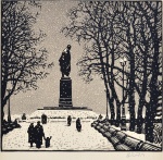  — «Пам`ятник Т.Г.Шевченка у Києві», 1954