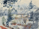  — «Художник і сніг», 1980-і