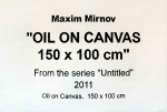 — «Oil on canvas 150 х 100 cm», 2011
