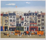  — «Цирк. Французька вулична сцена», 1970-і