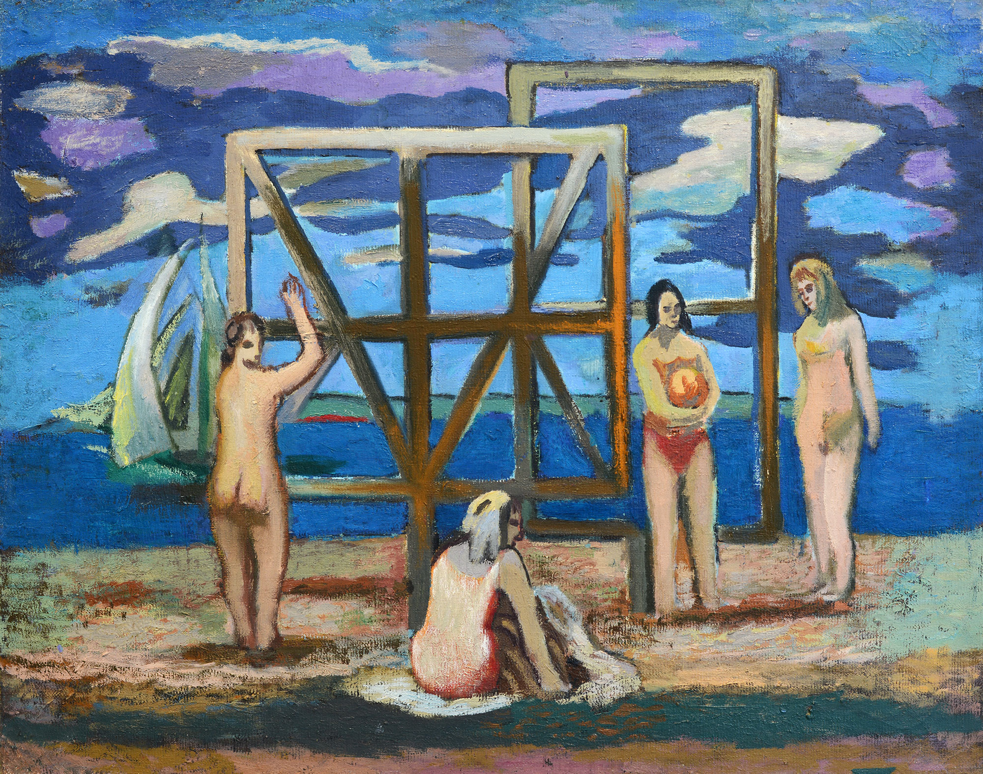  — «Пляжні конструкції і дівчата», 1970-і