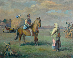 «Зустріч у полі. Жовква», 1940-і
