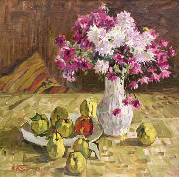 «Квіти та яблука», 1985