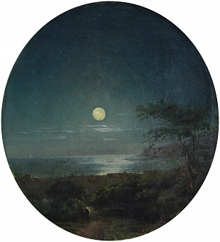 «Місячна ніч на морі», 1854