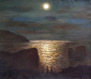 «Лунная ночь в Гурзуфе», 1978 г.