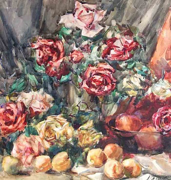 "Троянди та фрукти", 1930-1940-і